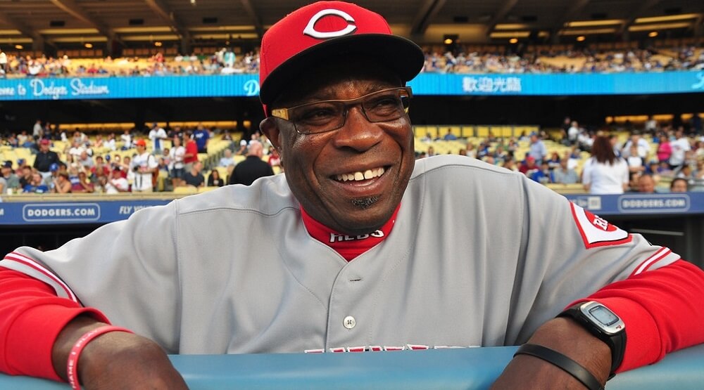 Dusty Baker in Happy Mode