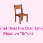 Chair Emoji Mean on TikTok